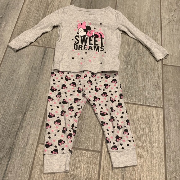 minnie mouse pjs for toddlers